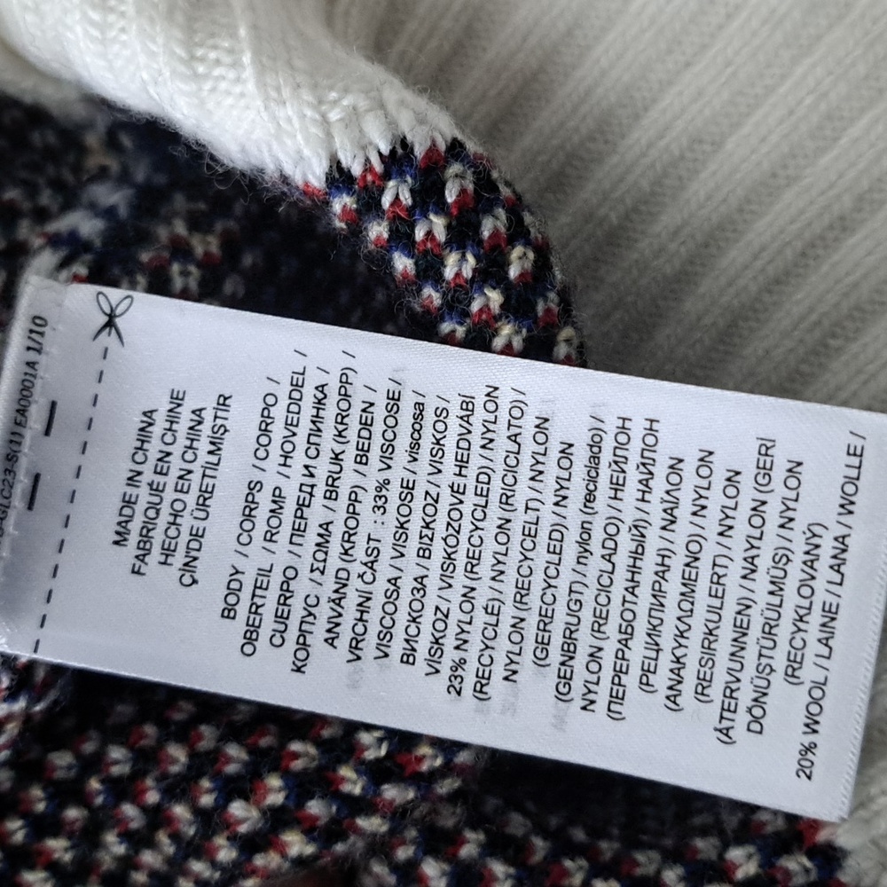 Ralph Lauren Checked Plaid Relaxed Fit Crewneck Sweater - Picture 8 of 12